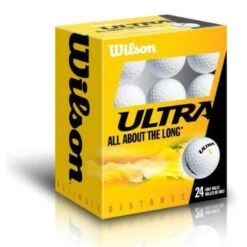 Wilson BALLE DE GOLF ULTRA X24 BLANC