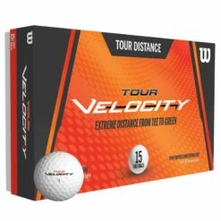 Wilson BALLES DE GOLF VELOCITY DISTANCE X15 BLANC