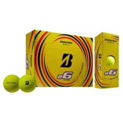 Boite De 12 Balles De Golf Bridgestone E6 Jaune -Golf Élite Prix boite de 12 balles de golf bridgestone e6 jaune 2