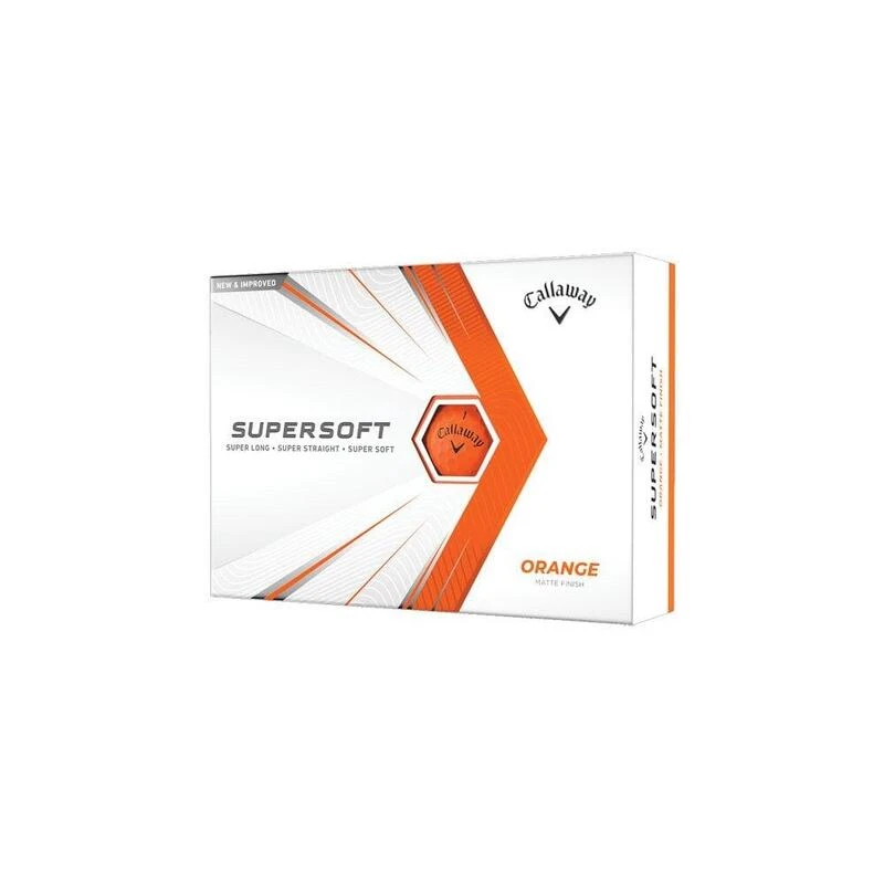 Boite De 12 Balles De Golf Callaway Supersoft Matte Oranges 1 Boite De 12 Balles De Golf Callaway Supersoft Matte Oranges