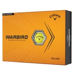 Boite De 12 Balles De Golf Callaway Warbird Jaune