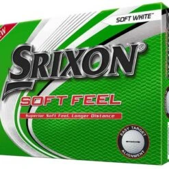 Boîte De 12 Balles De Golf Srixon Soft Feel Blanche