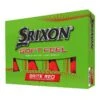 Boîte De 12 Balles De Golf Srixon Soft Feel Brite Rouge New