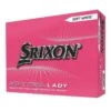 Boîte De 12 Balles De Golf Srixon Soft Feel Ladies Soft Blanche New