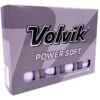 Boite De 12 Balles De Golf Volvik Power Soft Blanche