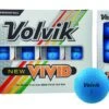 Boite De 12 Balles De Golf Volvik Vivid Bleues