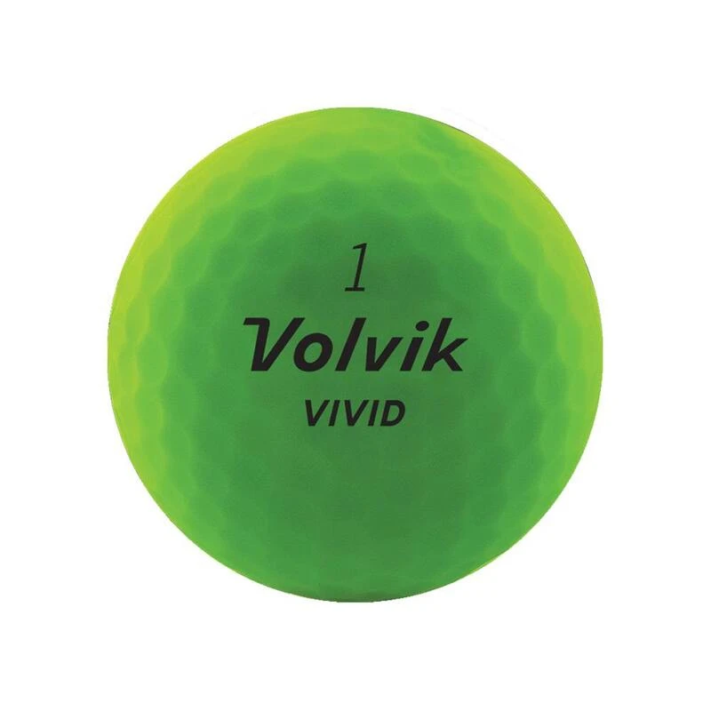 Boite De 12 Balles De Golf Volvik Vivid Verte 2 Boite De 12 Balles De Golf Volvik Vivid Verte – Image 2
