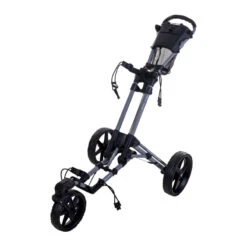 Chariot FastFold Flex 360 à 3 Roues Argent/noir -Golf Élite Prix chariot fastfold flex 360 a 3 roues argentnoir 2