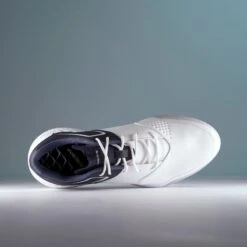 Chaussures Golf Grip Waterproof Femme - Blanc & Bleu Marine -Golf Élite Prix chaussures golf grip waterproof femme blanc and bleu marine 6