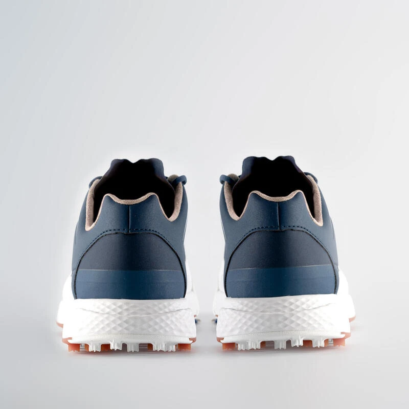 Chaussures Golf Grip Waterproof Homme - Blanc & Bleu 5 Chaussures Golf Grip Waterproof Homme - Blanc & Bleu – Image 5