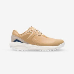 Chaussures Golf Waterproof Homme - MW500 Beige