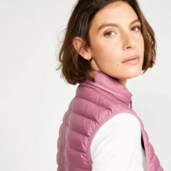 Doudoune Golf Duvet Sans Manches Femme - MW500 Pourpre -Golf Élite Prix doudoune golf duvet sans manches femme mw500 pourpre 2