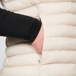 Doudoune Golf Sans Manches Femme - MW500 Beige -Golf Élite Prix doudoune golf sans manches femme mw500 beige 4