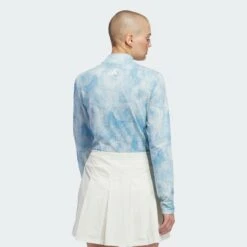 ADIDAS Haut Col Cheminée Zip 1/4 Imprimé Ultimate365 Femmes -Golf Élite Prix haut col cheminee zip 14 imprime ultimate365 femmes 2