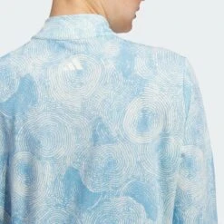 ADIDAS Haut Col Cheminée Zip 1/4 Imprimé Ultimate365 Femmes -Golf Élite Prix haut col cheminee zip 14 imprime ultimate365 femmes 4