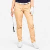 Pantalon Chino Golf Coton Femme - MW500 Beige
