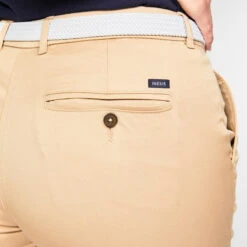 Pantalon Chino Golf Coton Femme - MW500 Beige -Golf Élite Prix pantalon chino golf coton femme mw500 beige 3