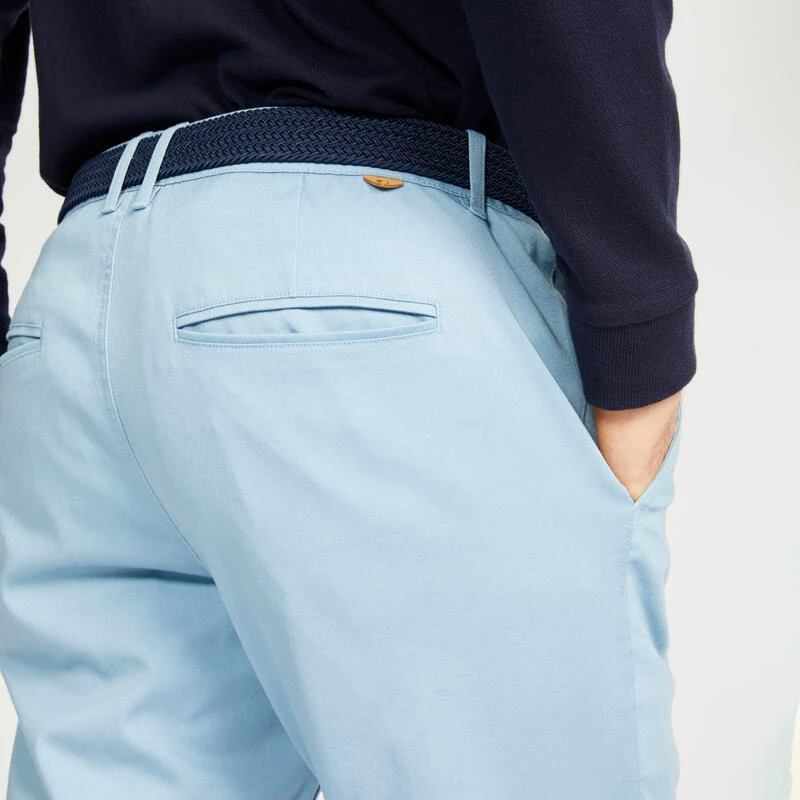 Pantalon Golf Homme - MW500 Bleu Denim 3 Pantalon Golf Homme - MW500 Bleu Denim – Image 3