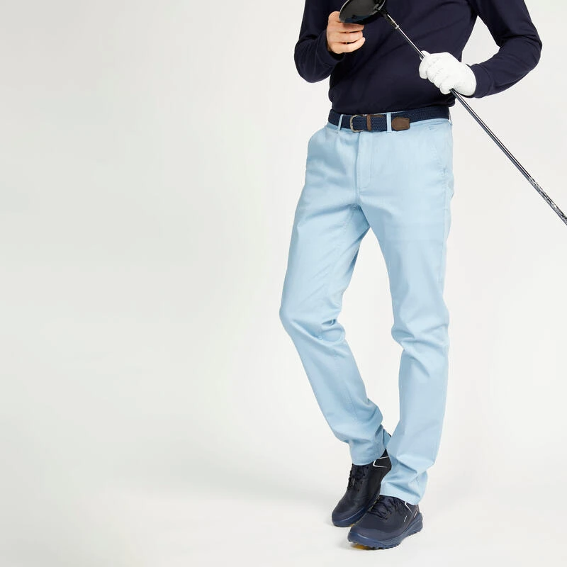 Pantalon Golf Homme - MW500 Bleu Denim 1 Pantalon Golf Homme - MW500 Bleu Denim