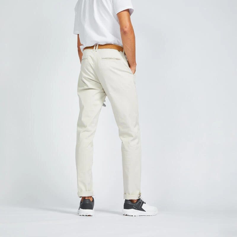 Pantalon Golf Homme - MW500 Lin 3 Pantalon Golf Homme - MW500 Lin – Image 3