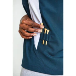 Polo De Golf Femme Bleu Untraced Et Blanc -Golf Élite Prix polo de golf femme bleu untraced et blanc 3