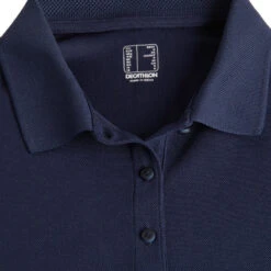 Polo De Golf Manches Courtes Femme WW500 Bleu Marine -Golf Élite Prix polo de golf manches courtes femme ww500 bleu marine 3