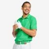 Polo De Golf Manches Courtes Homme - MW500 Vert