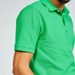 Polo De Golf Manches Courtes Homme - MW500 Vert -Golf Élite Prix polo de golf manches courtes homme mw500 vert 4
