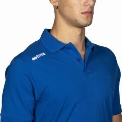Polo Errea Team Couleur 2012 Ad Mc Bleu Royal Adulte -Golf Élite Prix polo errea team couleur 2012 ad mc bleu royal adulte 3