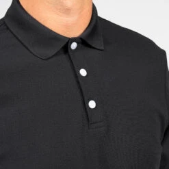 Polo Golf Manches Courtes Homme - WW500 Noir -Golf Élite Prix polo golf manches courtes homme ww500 noir 2