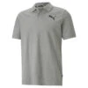 Polo Piqué Essentials Homme PUMA Medium Gray Heather Cat
