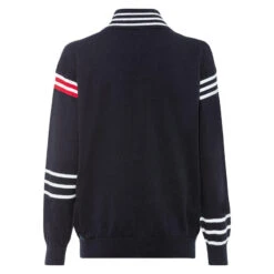 Pullover En Maille Tricolore Femme Golfino Classic Tricolore -Golf Élite Prix pullover en maille tricolore femme golfino classic tricolore 2