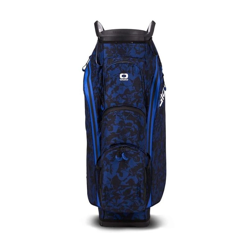 Sac De Golf Chariot OGIO Silencer Blue Floral 3 Sac De Golf Chariot OGIO Silencer Blue Floral – Image 3