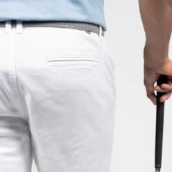 Short Golf Homme - MW500 Blanc -Golf Élite Prix short golf homme mw500 blanc 3