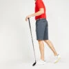 Short Golf Homme - MW500 Gris Foncé