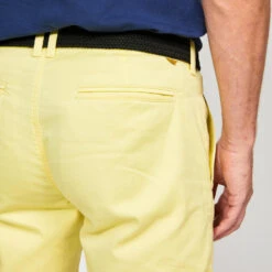 Short Golf Homme - MW500 Jaune Pastel -Golf Élite Prix short golf homme mw500 jaune pastel 3