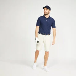 Short Golf Homme - WW500 Beige -Golf Élite Prix short golf homme ww500 beige 2