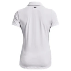 Under Armour Zinger Polo à Manches Courtes Blanc